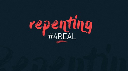 Repenting #4Real blurred banner image