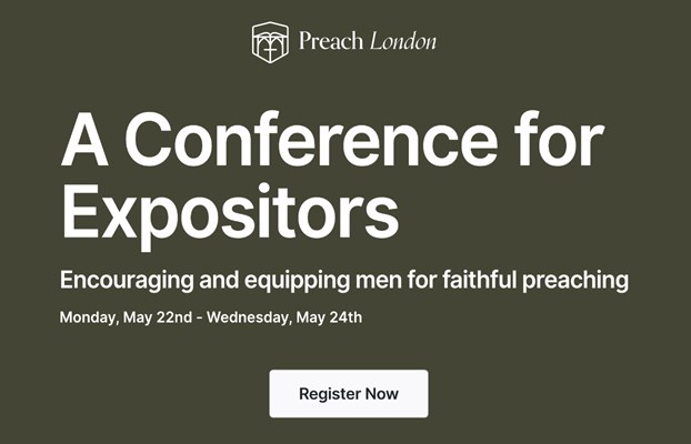 Preach London 2023 Conference invitation banner